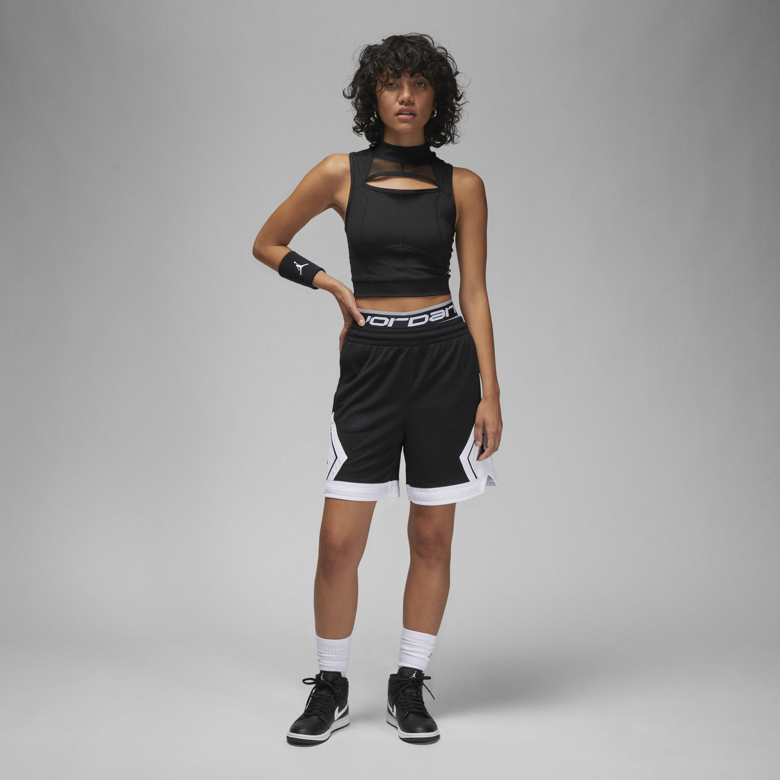 Nike Jordan Sport Women s Diamond Shorts Plus Size King s Cross